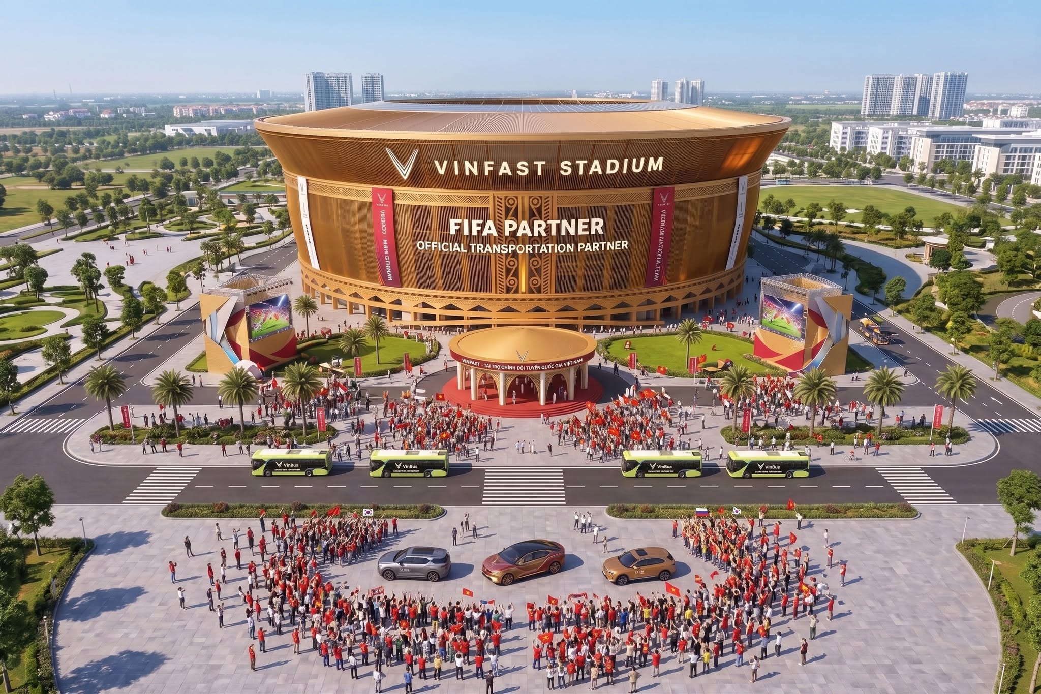 VinFast Stadium Thi Công Xây Dựng Progress Site Foundation